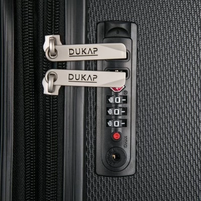 DUKAP Crypto Lightweight Hardside Carry On Spinner Suitcase 4 DUKAP Crypto Lightweight Hardside Carry On Spinner Suitcase - Image 4