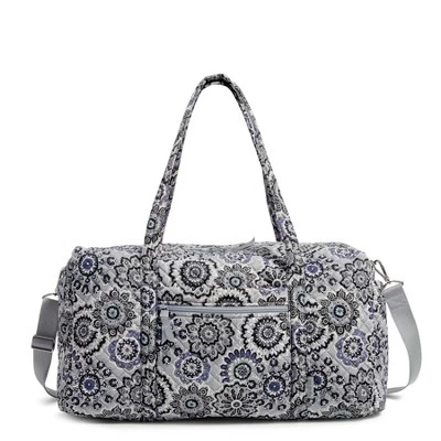 Vera Bradley Women's Cotton Large Travel Duffel Bag 16 Vera Bradley Women's Cotton Large Travel Duffel Bag - Image 16