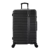 InUSA Ally Lightweight Hardside Large Checked Spinner Suitcase