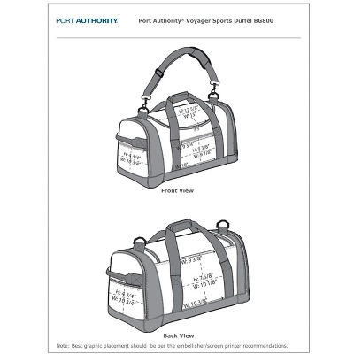 Port Authority Sporty Duffel Bag - 60L 4 Port Authority Sporty Duffel Bag - 60L - Image 4