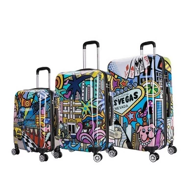 InUSA Lightweight 3pc Hardside Spinner Luggage Set 8 InUSA Lightweight 3pc Hardside Spinner Luggage Set - Image 8