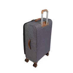 It Luggage Beach Stripes Softside Medium Checked Spinner Suitcase