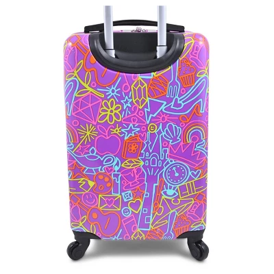 Disney Princess Hardside Carry On Spinner Suitcase - Purple 3 Disney Princess Hardside Carry On Spinner Suitcase - Purple - Image 3