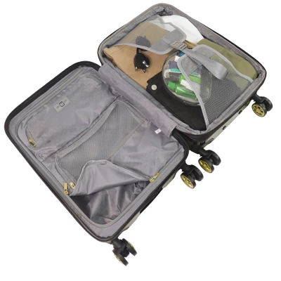 Ful Groove Hardside Spinner 3 Pc Luggage Set 4 Ful Groove Hardside Spinner 3 Pc Luggage Set - Image 4