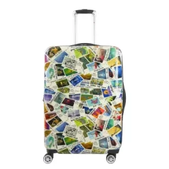 DISNEY Ful Disney 100 Years Stamps ABS Hard-sided Spinner 30" Luggage