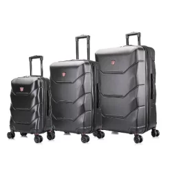 DUKAP Zonix Lightweight 3pc Hardside Luggage Set -All Pack Shop GUEST f1649b08 312a 4944 a677 ef7ef862841c