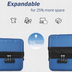 3 PCS Expanable Luggage Set,ABS Hardshell Spinner Wheel Suitcase With TSA Lock (20+24/20+28)-ModernLuxe 19 3 PCS Expanable Luggage Set,ABS Hardshell Spinner Wheel Suitcase With TSA Lock (20+24/20+28)-ModernLuxe -All Pack Shop GUEST f2cc7e7a e474 4a83 8d8b 2f9aa83fb62c