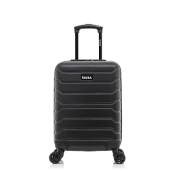 InUSA Trend Lightweight Hardside Medium Checked Spinner Suitcase
