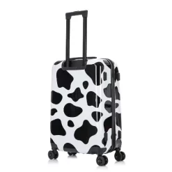 InUSA PRINTS Lightweight Hardside Medium Checked Spinner Suitcase - Cow -All Pack Shop GUEST f8dad547 b322 4a51 a47f b00f773aa8ce