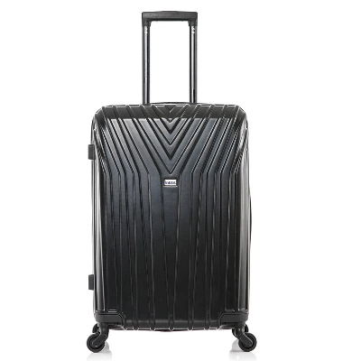 InUSA Vasty Lightweight Hardside Medium Checked Spinner Suitcase 1 InUSA Vasty Lightweight Hardside Medium Checked Spinner Suitcase
