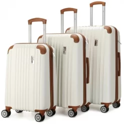 Miami CarryOn Collins Expandable Hardside Checked 3pc Luggage Set -All Pack Shop GUEST fa649bf2 9ca9 4019 bee6 9edf247c1201