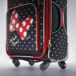 American Tourister Minnie Mouse Red Bow Softside Carry On Spinner Suitcase -All Pack Shop GUEST fb200b55 92c2 4841 8932 fa723f418034