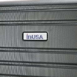 InUSA Deep Lightweight Hardside Large Checked Spinner Suitcase -All Pack Shop GUEST fe3f7843 64f2 4e35 979a 8d15418584f9